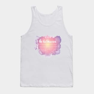 Bohemian - colorful watercolor Tank Top